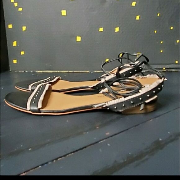 Lucky Brand Lace Up Flats - Picture 7 of 8